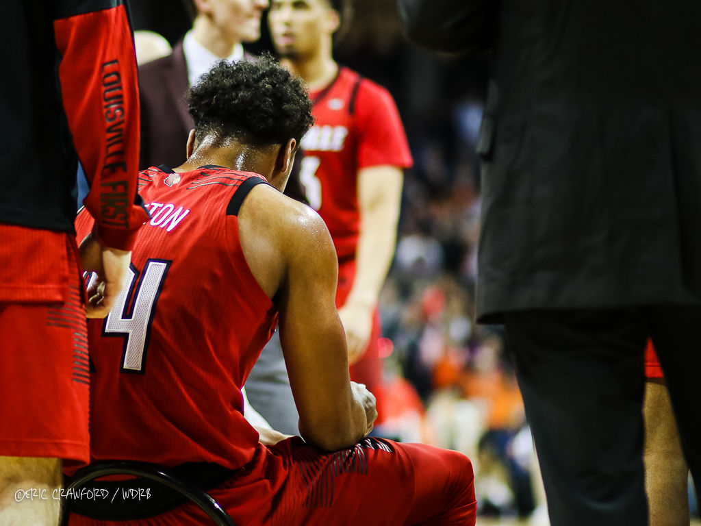 In the huddle